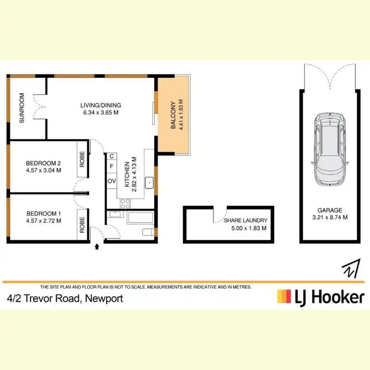 Floorplan of Homely apartment listing, 4/2 Trevor Road, Newport NSW 2106