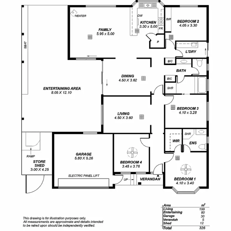 Floorplan of Homely house listing, 2 Creek Rise, Walkley Heights SA 5098