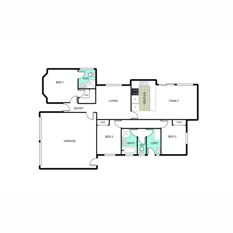 Floorplan of Homely house listing, 59 Paul Coe Crescent, Ngunnawal ACT 2913