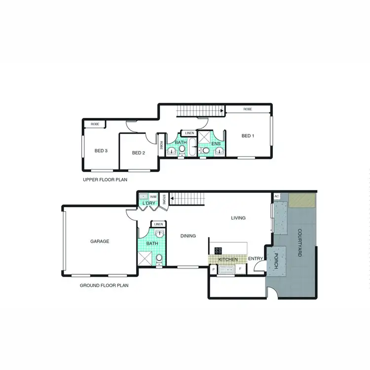 Floorplan of Homely townhouse listing, 38/21 Bakewell Street, Coombs ACT 2611