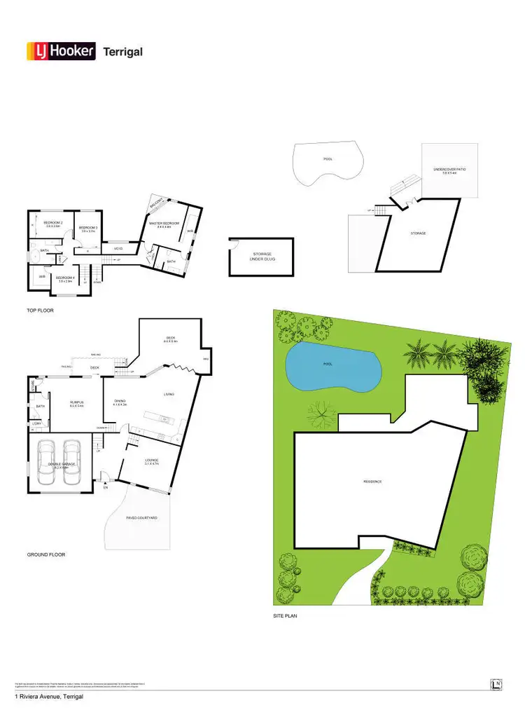 Floorplan of Homely house listing, 1 Riviera Avenue, Terrigal NSW 2260