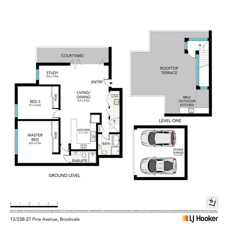 Floorplan of Homely apartment listing, 13/23B-27 Pine Avenue, Brookvale NSW 2100