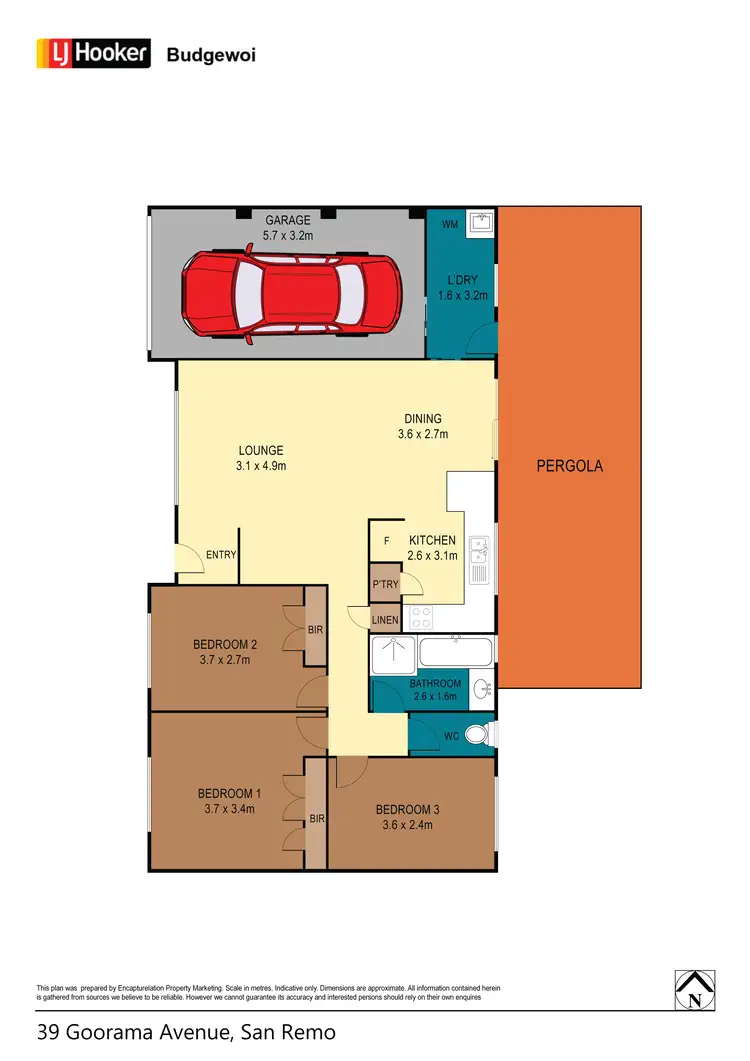 Floorplan of Homely house listing, Address available on request