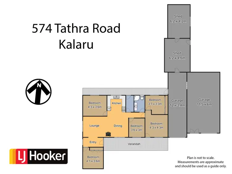 Floorplan of Homely house listing, 574 Tathra Road, Kalaru NSW 2550