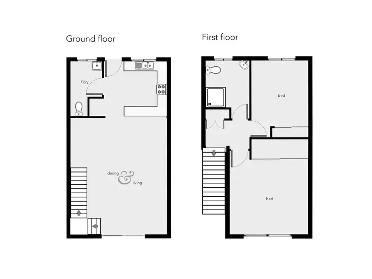 Floorplan of Homely townhouse listing, 13/44 Trinity Beach Rd, Trinity Beach QLD 4879