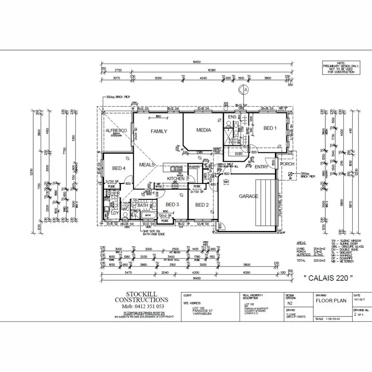 Floorplan of Homely house listing, 14 Paradise Street, Yarrabilba QLD 4207
