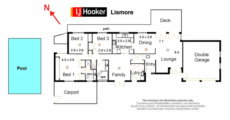 Floorplan of Homely house listing, 730 Ballina Road, Goonellabah NSW 2480