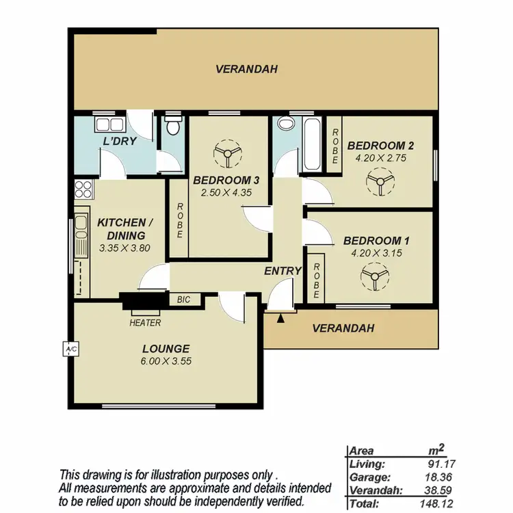 Floorplan of Homely house listing, 11 Judd Road, Elizabeth SA 5112