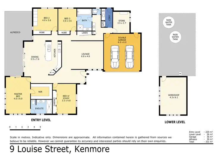 Floorplan of Homely house listing, 9 Louise Street, Kenmore QLD 4069