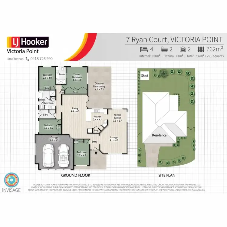 Floorplan of Homely house listing, 7 Ryan Court, Victoria Point QLD 4165