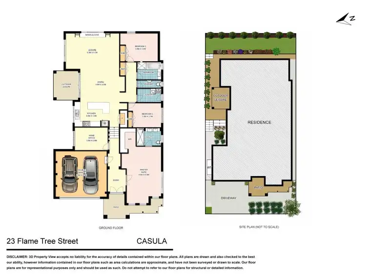 Floorplan of Homely house listing, 23 Flame Tree Street, Casula NSW 2170