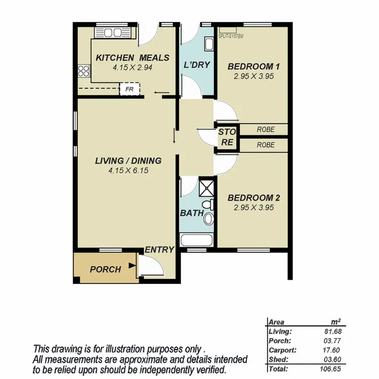 Floorplan of Homely house listing, 113 Philip Highway, Elizabeth South SA 5112