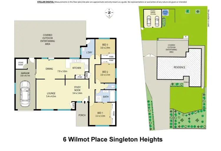 Floorplan of Homely house listing, 6 Wilmot Place, Singleton NSW 2330