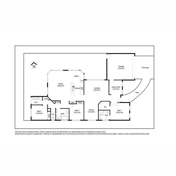Floorplan of Homely house listing, 17 Caledonian Way, Point Cook VIC 3030