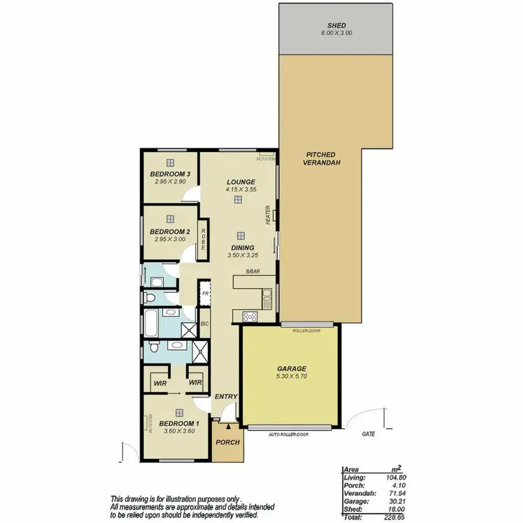 Floorplan of Homely house listing, 4 Silkie Court, Parafield Gardens SA 5107