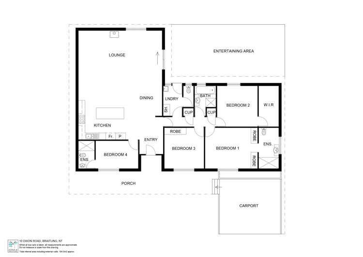 Floorplan of Homely house listing, 10 Dixon Road, Braitling NT 870