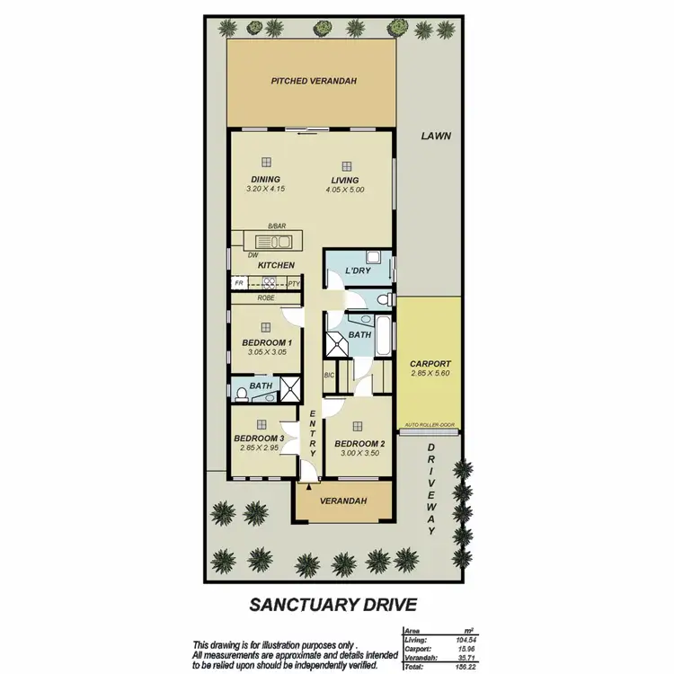 Floorplan of Homely house listing, 25 Sanctuary Drive, Mawson Lakes SA 5095