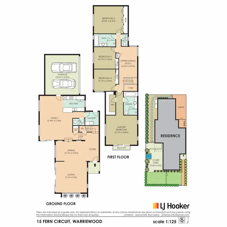 Floorplan of Homely house listing, 15 Fern Circuit, Warriewood NSW 2102