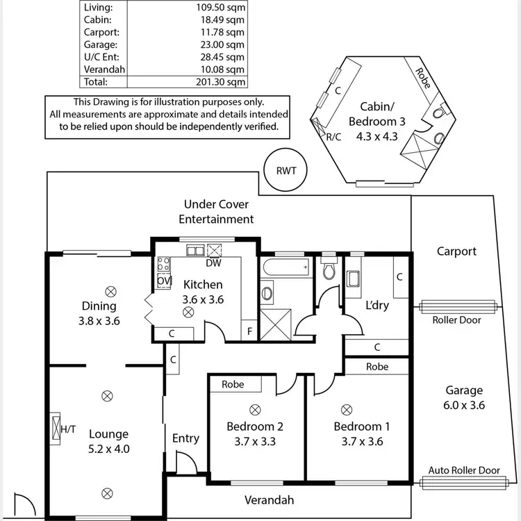 Floorplan of Homely house listing, 10 Mamande Crescent, Lockleys SA 5032