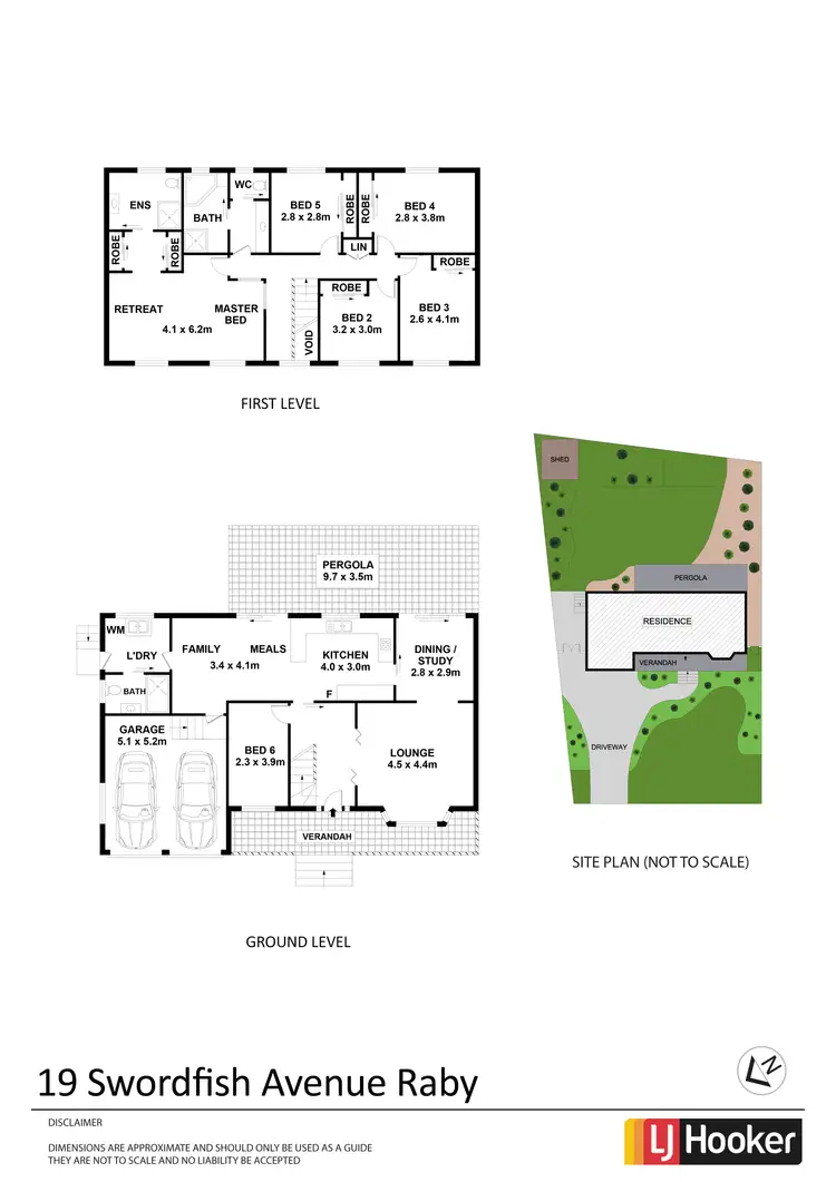 Floorplan of Homely house listing, 19 Swordfish Avenue, Raby NSW 2566