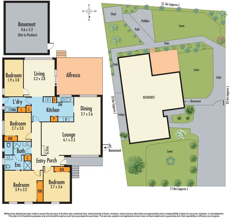 Floorplan of Homely house listing, 3 Hardman Court, Endeavour Hills VIC 3802