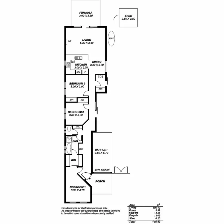 Floorplan of Homely house listing, 13 Seymour Avenue, Modbury SA 5092