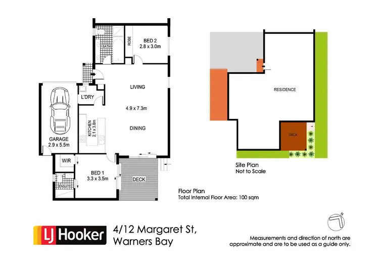 Floorplan of Homely unit listing, 4/12-14 Margaret Street, Warners Bay NSW 2282
