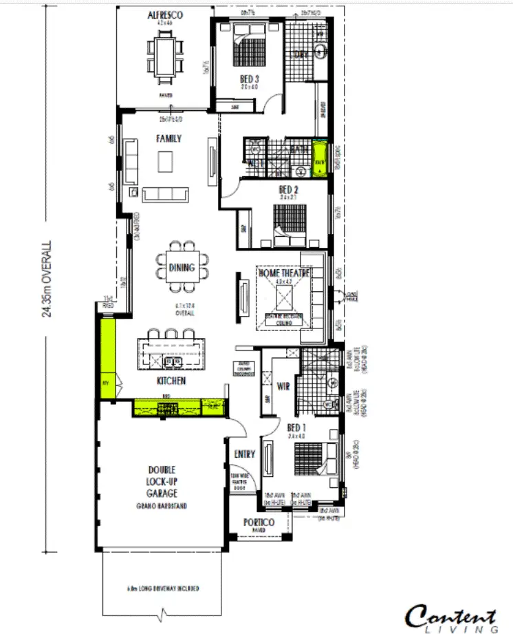 Floorplan of Homely house listing, 2 Bluff Road, Dalyellup WA 6230