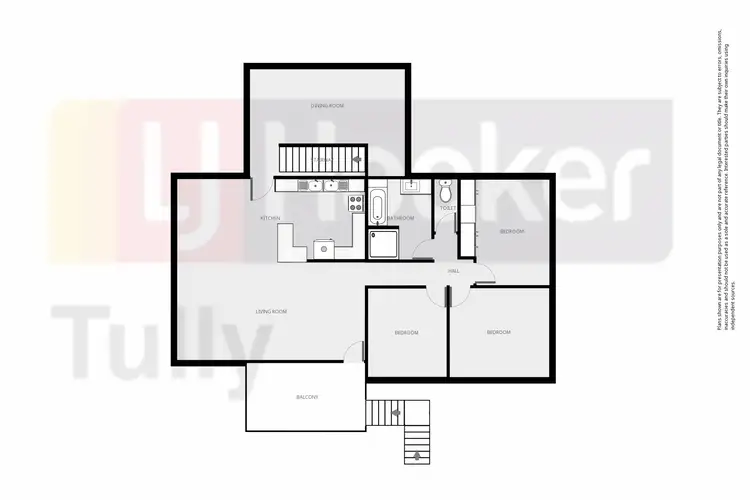 Floorplan of Homely house listing, 12 Campbell Street, Tully QLD 4854