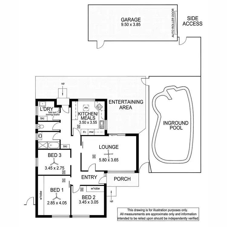 Floorplan of Homely house listing, 2 Prescott Street,, Novar Gardens SA 5040