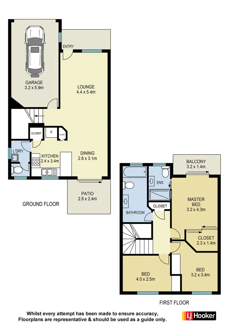 Floorplan of Homely townhouse listing, 12/259 Albany Creek Road, Bridgeman Downs QLD 4035