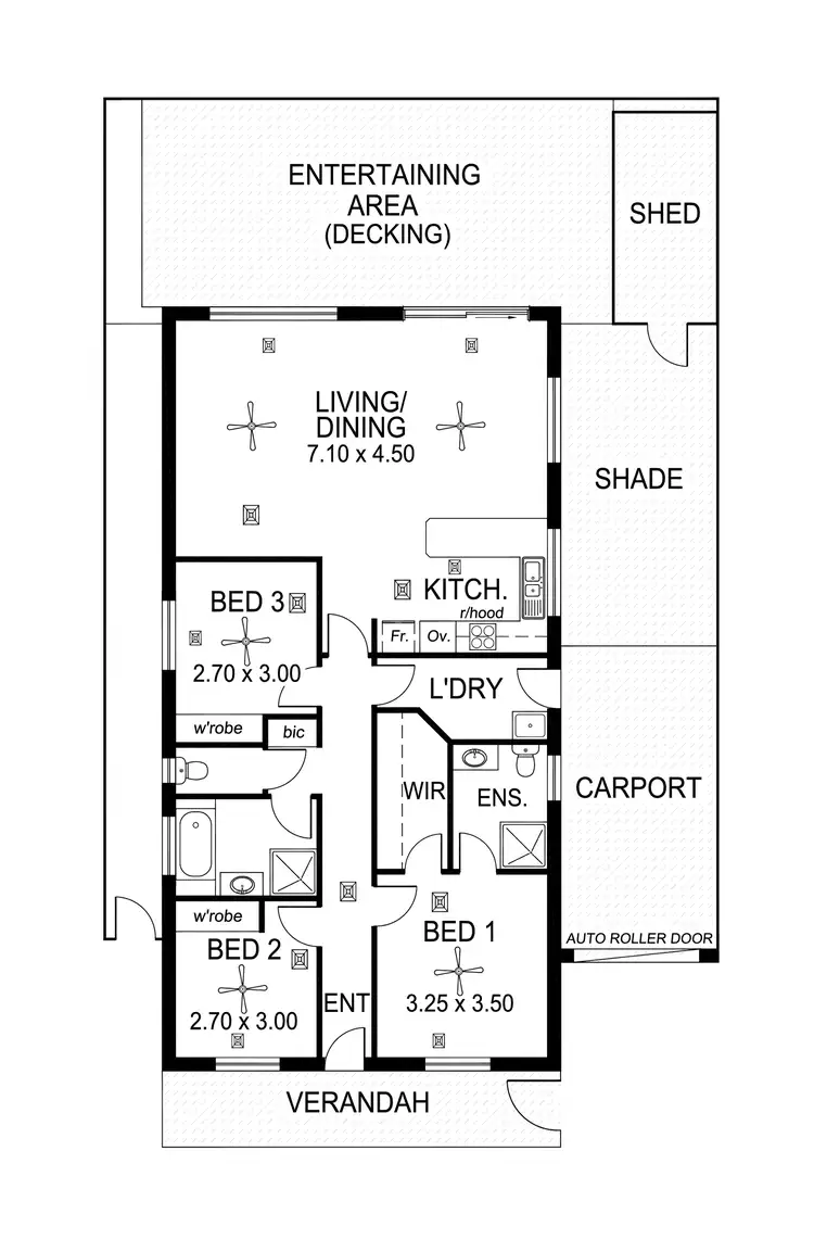 Floorplan of Homely house listing, 23 Lanark Avenue, Mitchell Park SA 5043