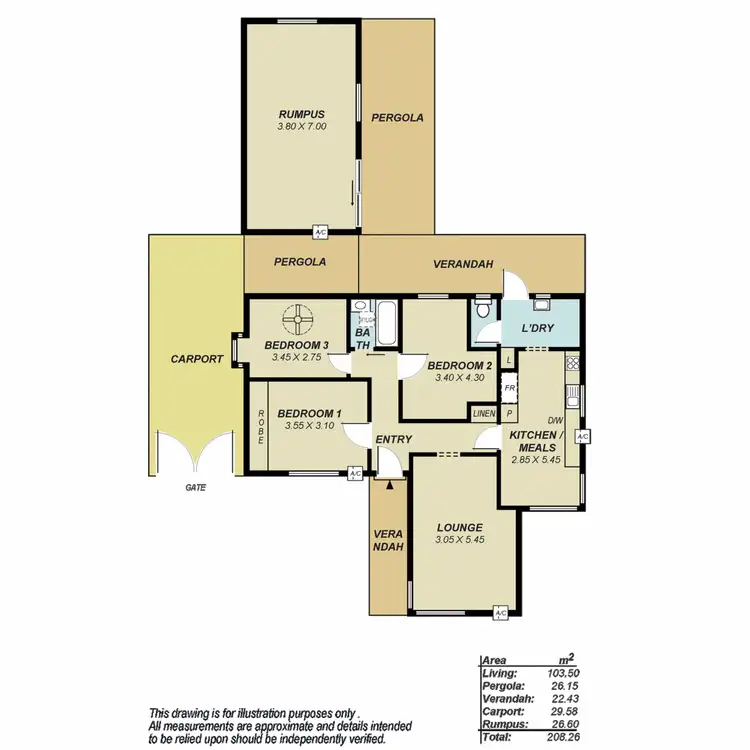 Floorplan of Homely house listing, 63 Yorktown Road, Elizabeth Park SA 5113