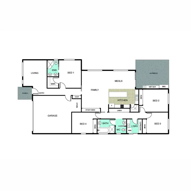 Floorplan of Homely house listing, 12 Steve Irwin Avenue, Wright ACT 2611