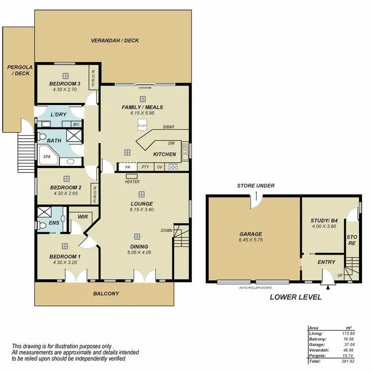 Floorplan of Homely house listing, 63 Reuben Richardson Road, Greenwith SA 5125