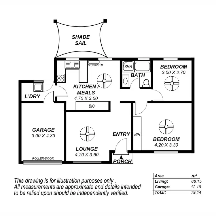 Floorplan of Homely unit listing, 10/69 Marian Road, Payneham South SA 5070