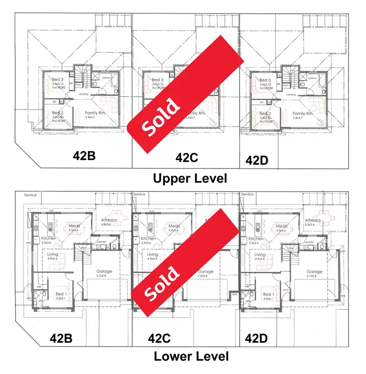 Floorplan of Homely house listing, 42C Wilkins Street, Glengowrie SA 5044