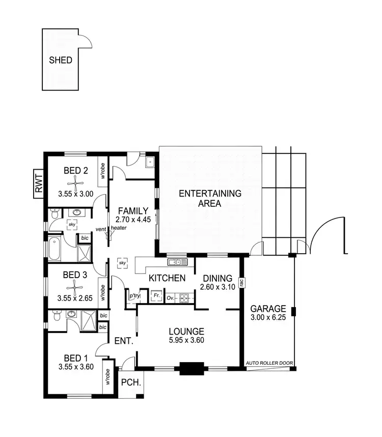 Floorplan of Homely house listing, 35 Lerunna Avenue, Hallett Cove SA 5158