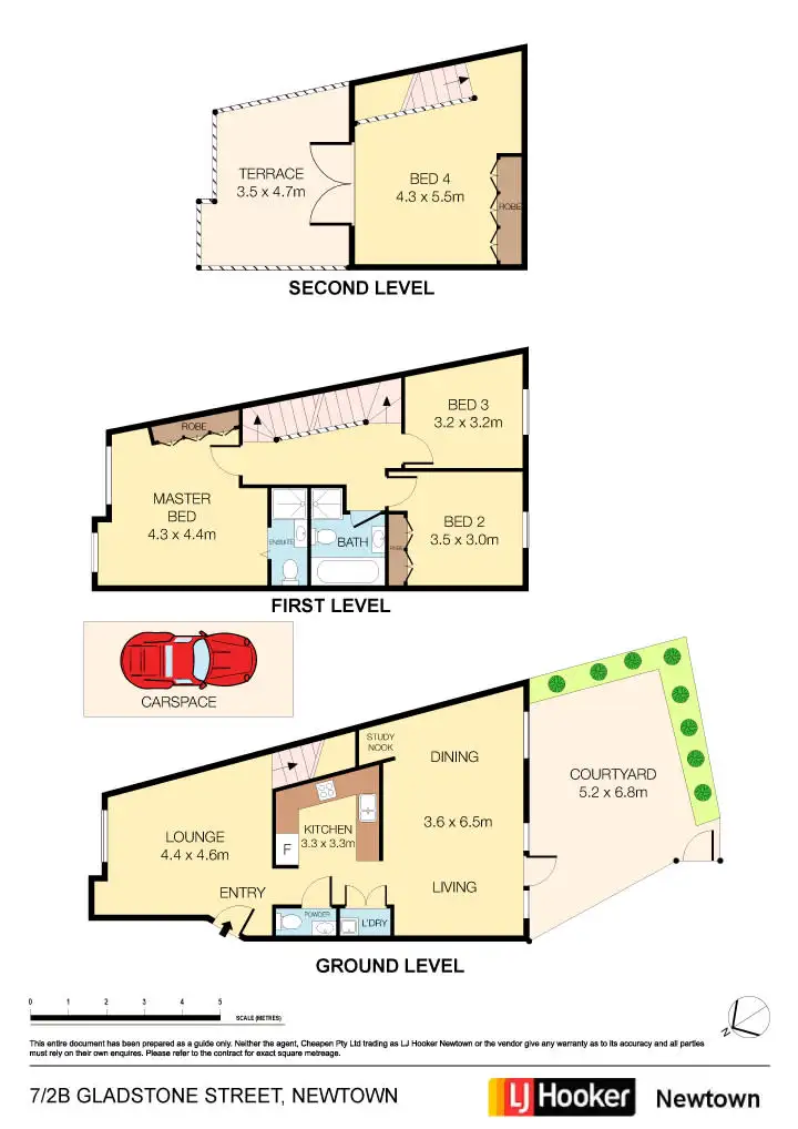 Floorplan of Homely house listing, 7/2B Gladstone Street, Newtown NSW 2042