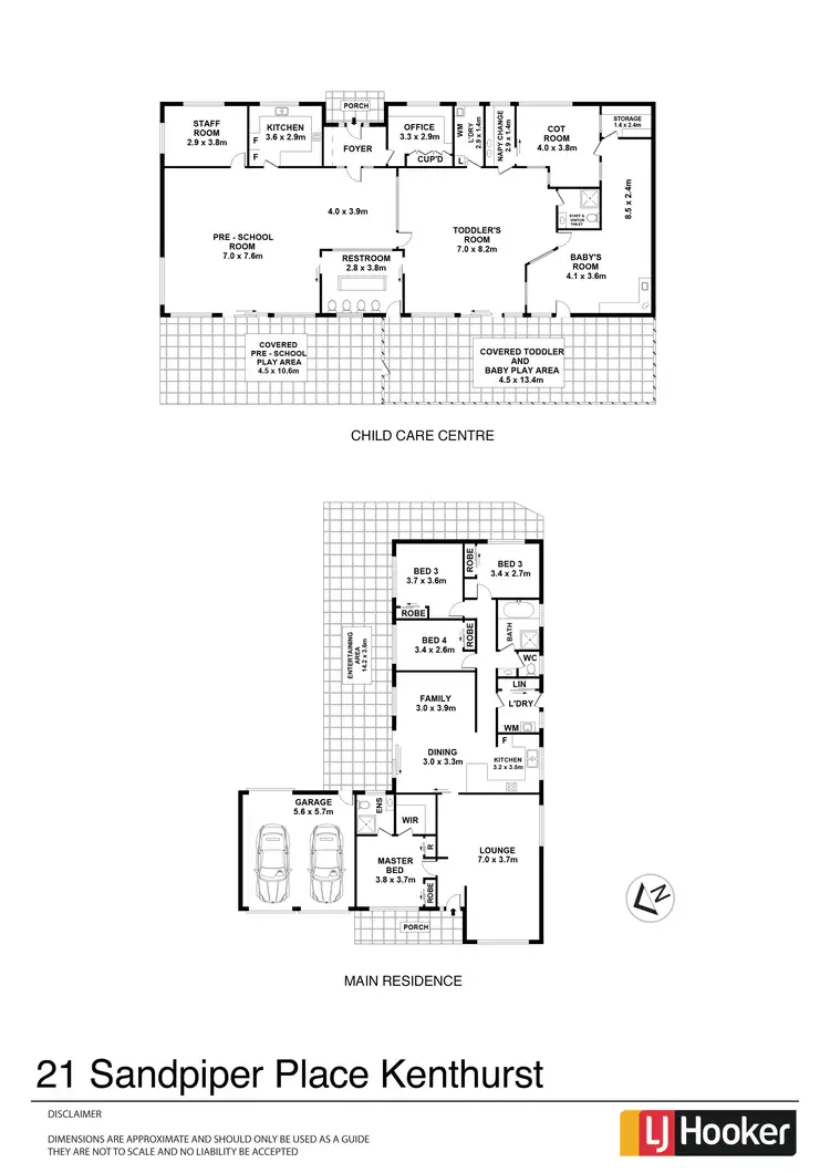 Floorplan of Homely house listing, 21 Sandpiper Place, Kenthurst NSW 2156
