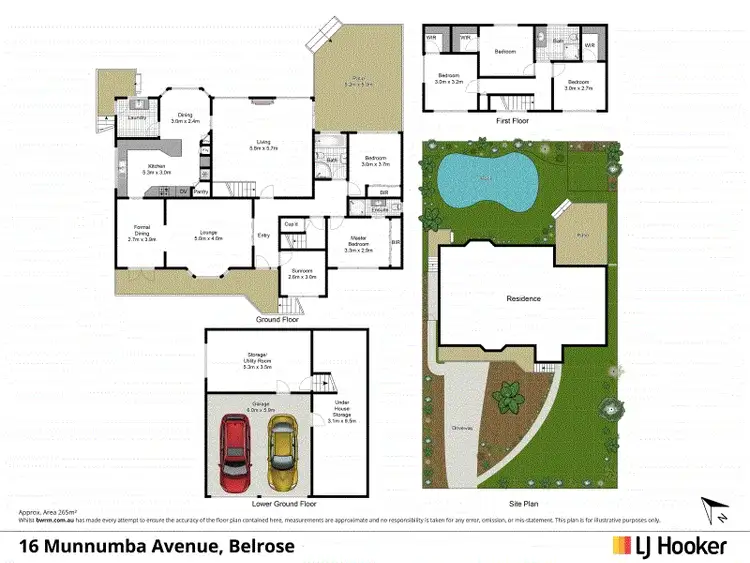 Floorplan of Homely house listing, 16 Munnumba Avenue, Belrose NSW 2085