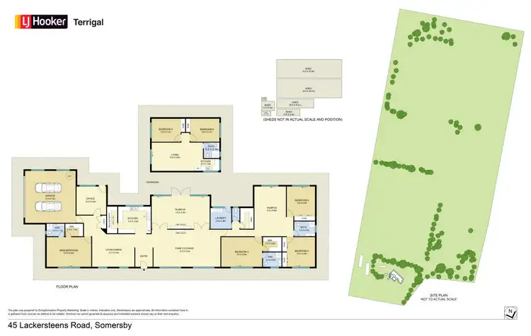Floorplan of Homely rural property listing, 45 Lackersteens Road, Somersby NSW 2250