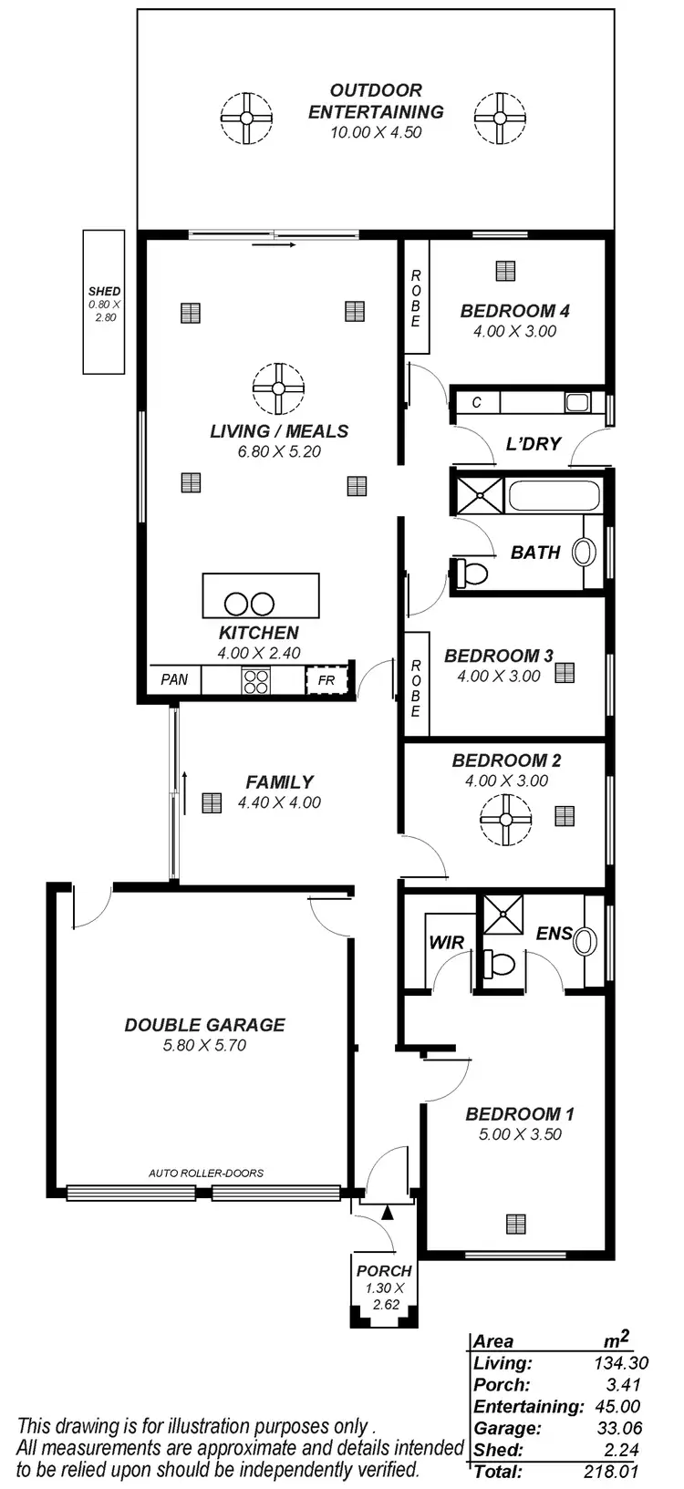 Floorplan of Homely house listing, 11 Innes Circuit, Mawson Lakes SA 5095