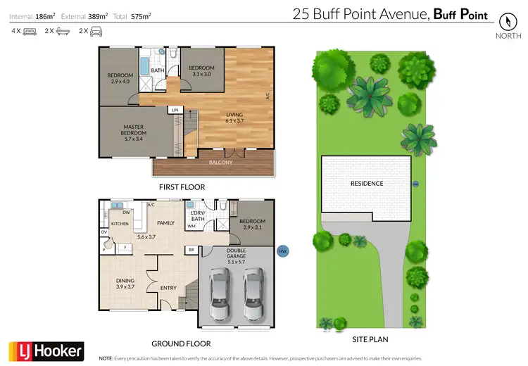 Floorplan of Homely house listing, 25 Buff Point Avenue, Buff Point NSW 2262
