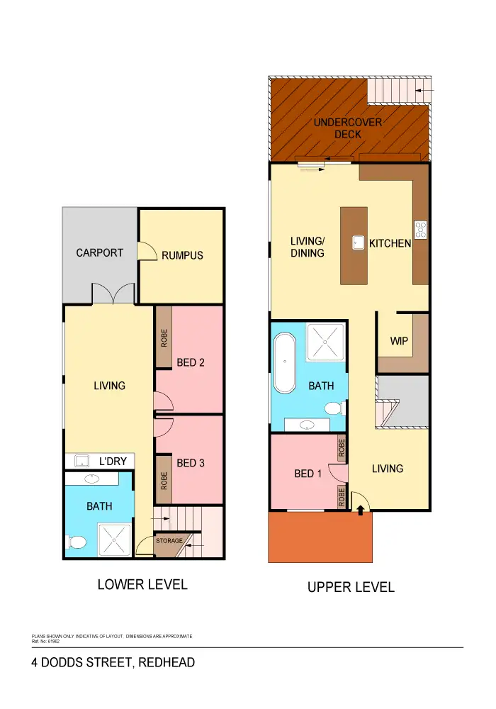 Floorplan of Homely house listing, 4 Dodds Street, Redhead NSW 2290