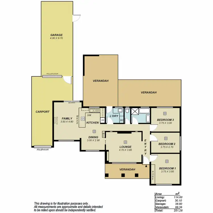 Floorplan of Homely house listing, 1407 Grand Junction Road, Vista SA 5091
