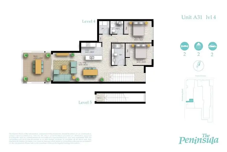 Floorplan of Homely unit listing, A31/503 Bunnerong Road, Matraville NSW 2036