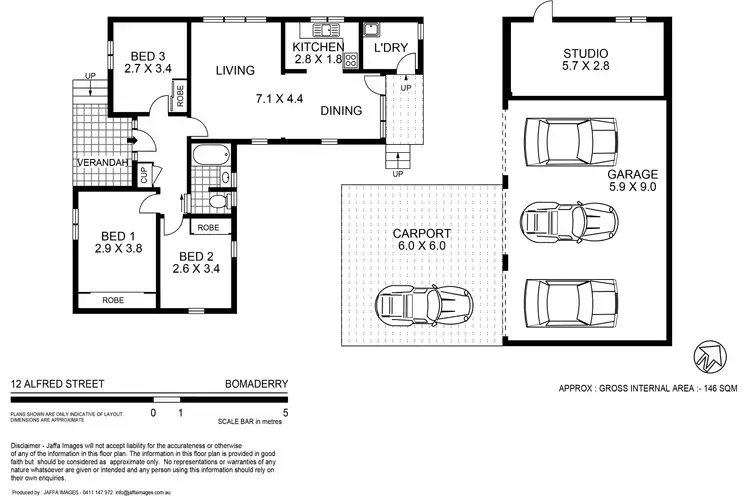 Floorplan of Homely house listing, 12 Alfred Street, Bomaderry NSW 2541