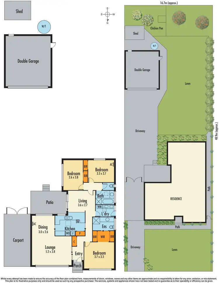 Floorplan of Homely house listing, 13 Regal Avenue, Hallam VIC 3803