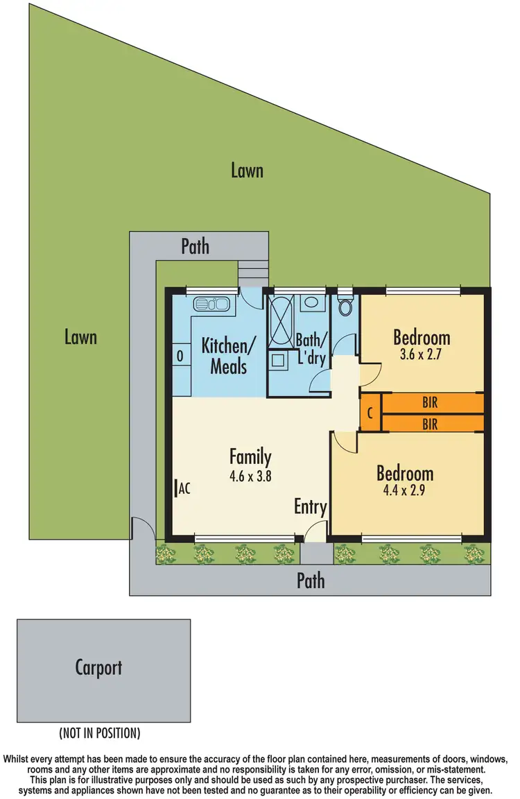 Floorplan of Homely house listing, 4/52 Kidds Road, Doveton VIC 3177